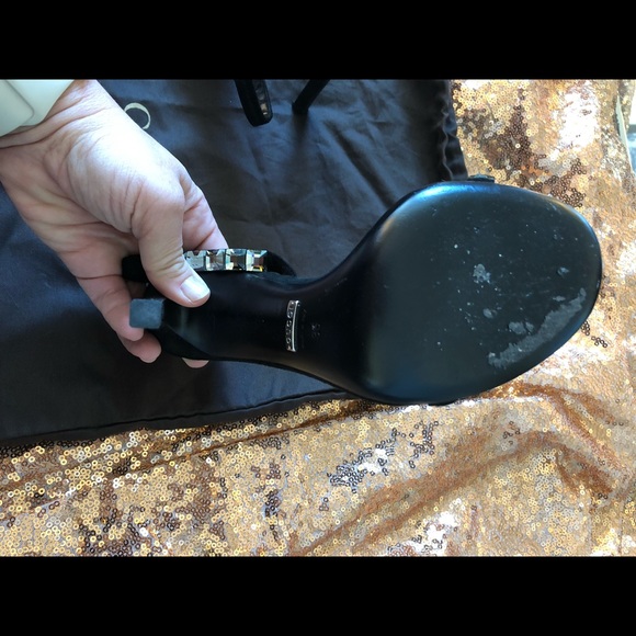 Gucci Black Diamond Nero Heels - Picture 4 of 8
